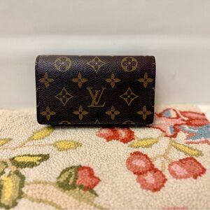 Vintage LOUIS VUITTON Monogram Porte-Monnaie Billets Tresor Wallet